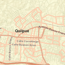 Quilpué Street Map