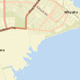 Whyalla Playford Street Map