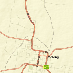 Molong Street Map