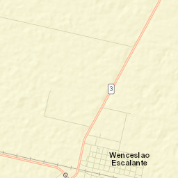 Wenceslao Escalante Street Map
