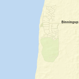 Binningup Street Map