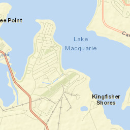 Mannering Park Street Map