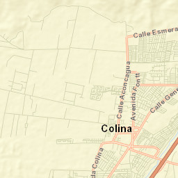 Colina Street Map