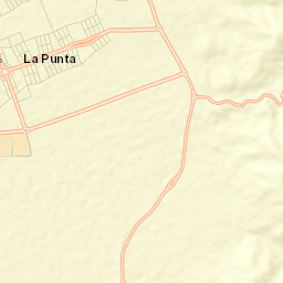 La Punta Street Map