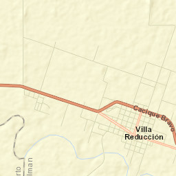 Villa Reducción Street Map