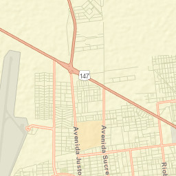 Juan Martín de Pueyrredón Street Map