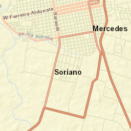 Mercedes Street Map