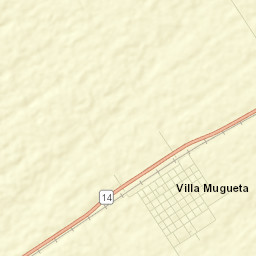 Villa Mugueta Street Map