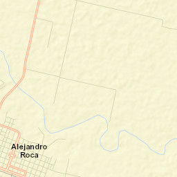 Alejandro Roca Street Map