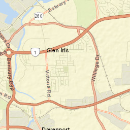 Glen Iris Street Map