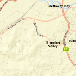 Berkeley Vale Street Map