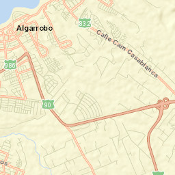 Algarrobo Street Map