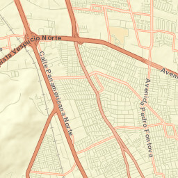 Huechuraba Street Map