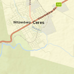Ceres Street Map