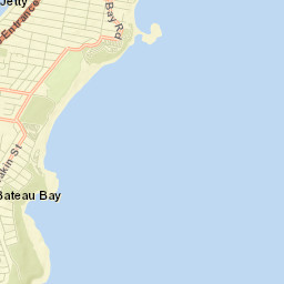 Shelly Beach Street Map