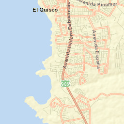 El Quisco Street Map