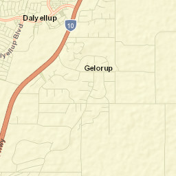 Gelorup Street Map