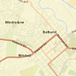 West Bathurst Street Map