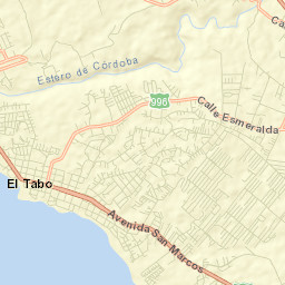 El Tabo Street Map