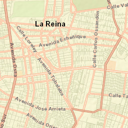 La Reina Street Map