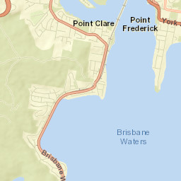 Point Frederick Street Map