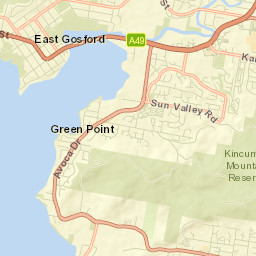 Erina Street Map