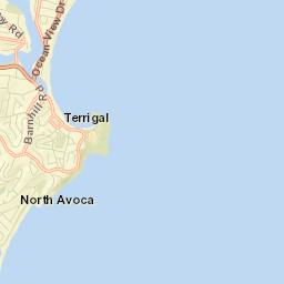 Terrigal Street Map