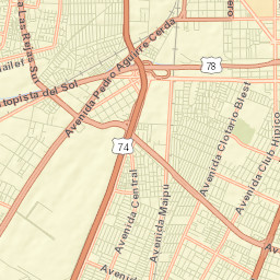 San Miguel Street Map
