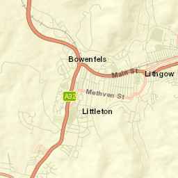 Bowenfels Street Map