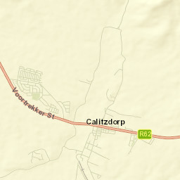 Calitzdorp Street Map