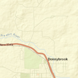 Donnybrook Street Map