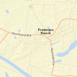 Freemans Reach Street Map