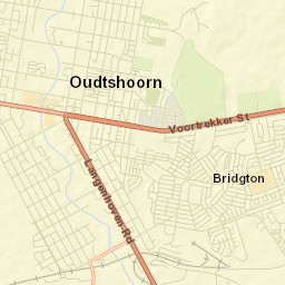 Oudtshoorn Street Map
