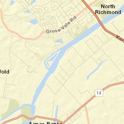 North Richmond Street Map