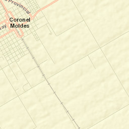 Coronel Moldes Street Map