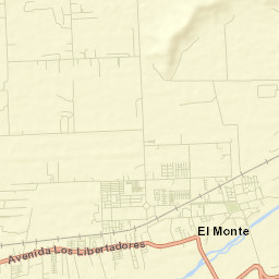 El Monte Street Map