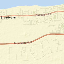 Broadwater Street Map