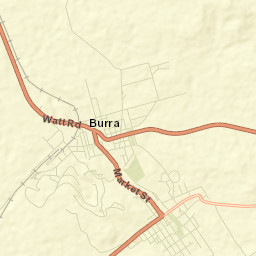 Burra Street Map