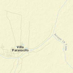 Villa Paranacito Street Map