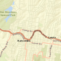 Katoomba Street Map