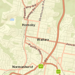 Normanhurst Street Map