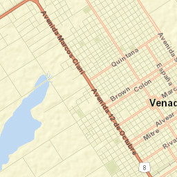 Venado Tuerto Street Map