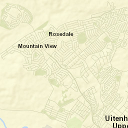 Uitenhage Street Map