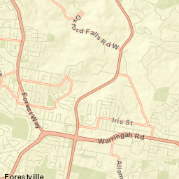 Frenchs Forest Street Map