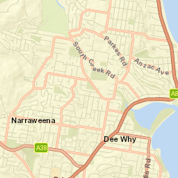 Collaroy Plateau Street Map