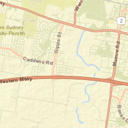 Claremont Meadows Street Map