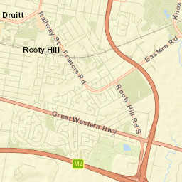 Rooty Hill Street Map