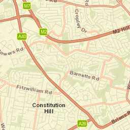 Old Toongabbie Street Map