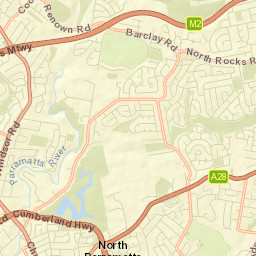 North Rocks Street Map