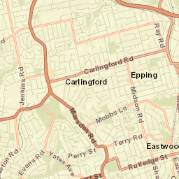 Carlingford Street Map